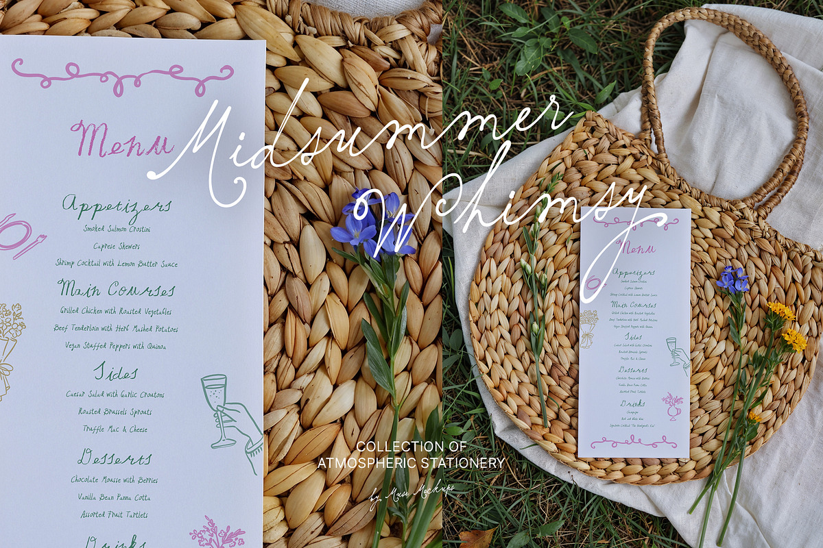 Midsummer Whimsy Card Mockups, a Product Mockup by Muse Mockups (Photo 10 of 11)