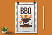 BBQ Summer, a Flyer Template by MightyDesign (Thumbnail 1 of 4)