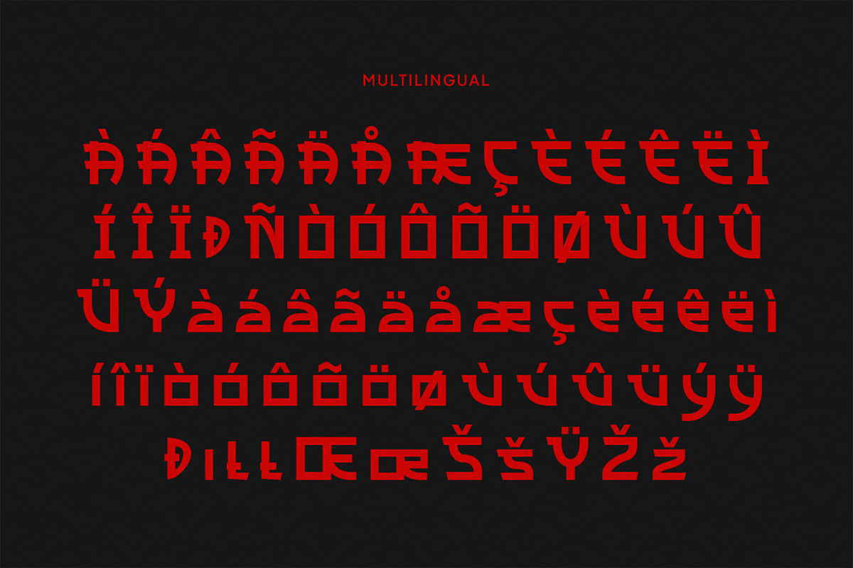 Kanzuri - Japanese Font, a Font by Pekotype (Photo 5 of 15)