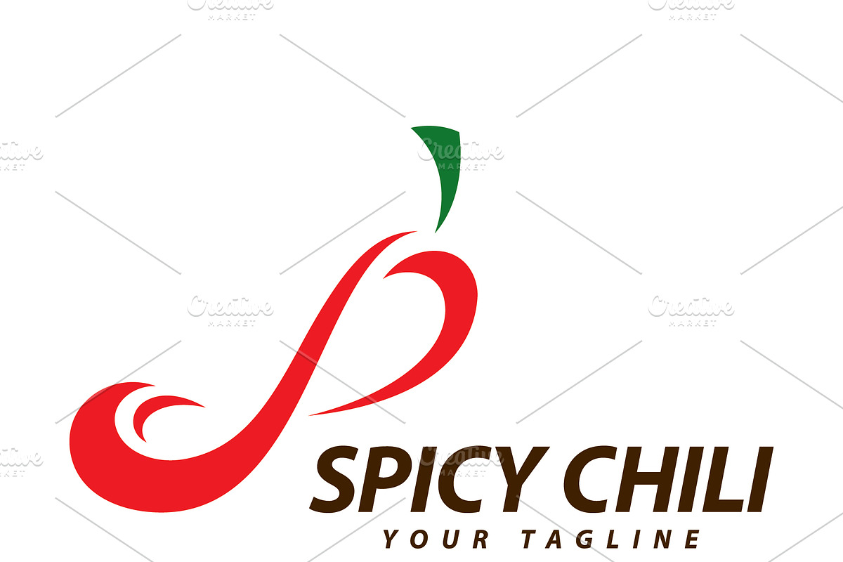 Chili logo vector Spicy food symbol, a Graphic by T.Vooka