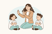 Guiding Hands Illustration, an Object Graphic by Jump Studio (Thumbnail 11 of 12)
