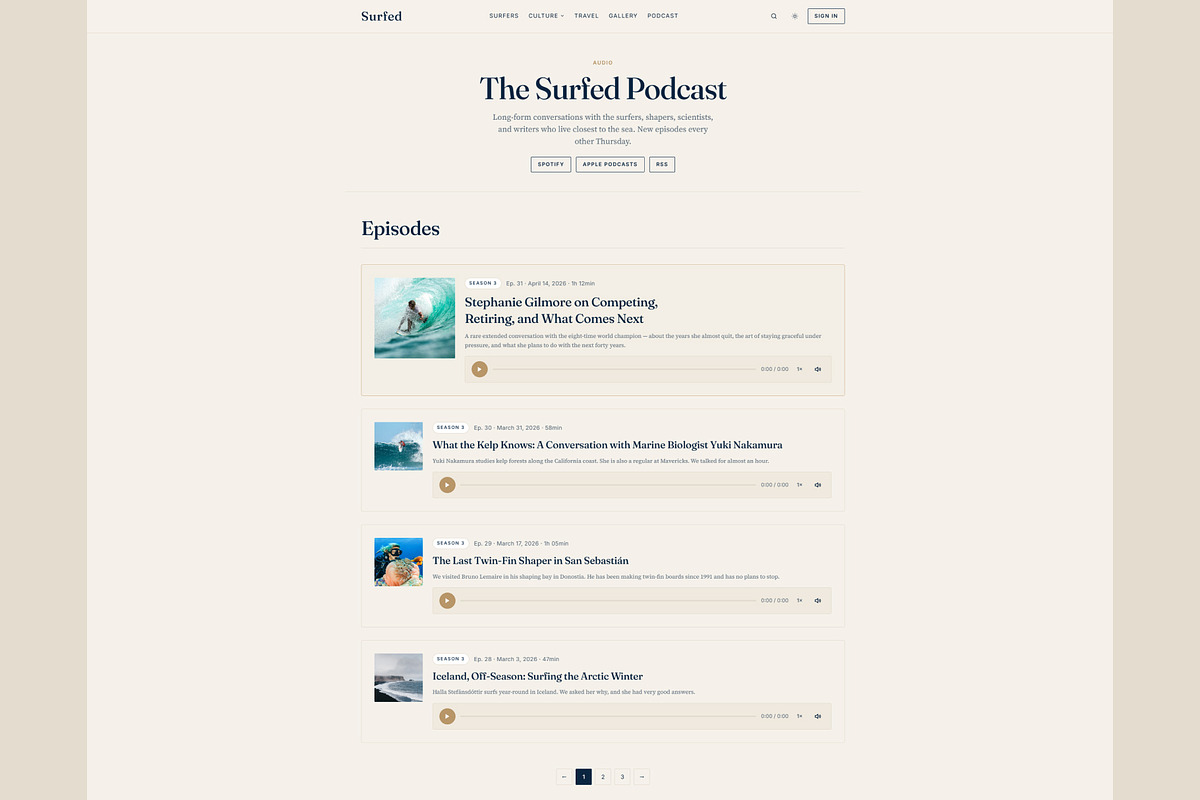 Surfed, a HTML Template by Roccano (Photo 3 of 5)