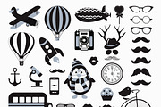 Big Collection of Vintage Icons, an Icon by Olya Creative (Thumbnail 4 of 5)