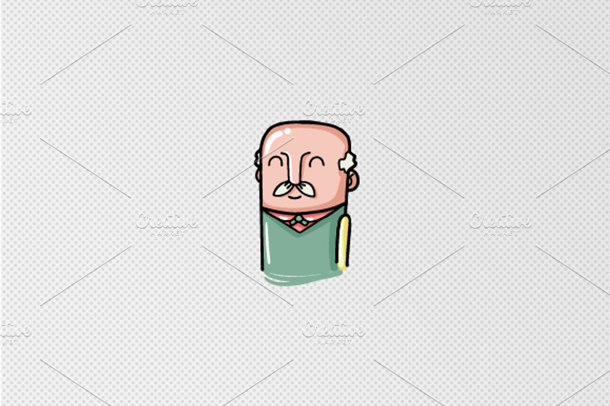 20 x Hand-Made Avatar Set, a Person Illustration by Beatriz Gascón (Photo 2 of 3)