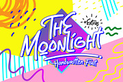 The Moonlight, a Font by Aiyari (Thumbnail 1 of 12)
