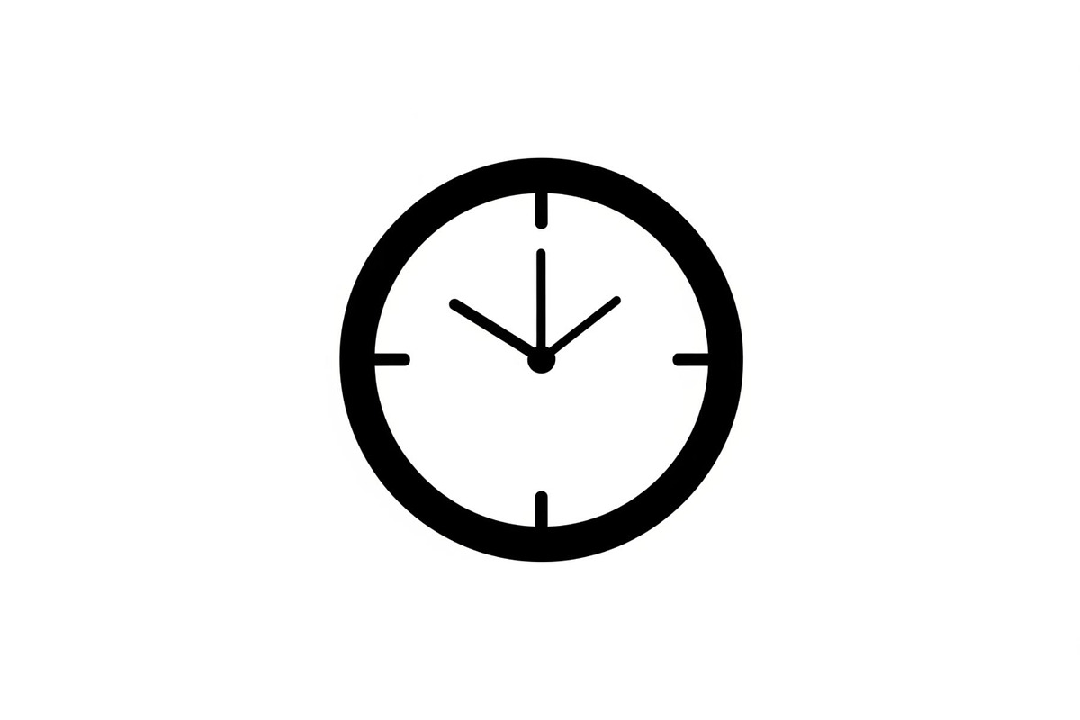 Minimal Clock Face Vector Bundle, an Illustration by Designs_River (Photo 11 of 48)