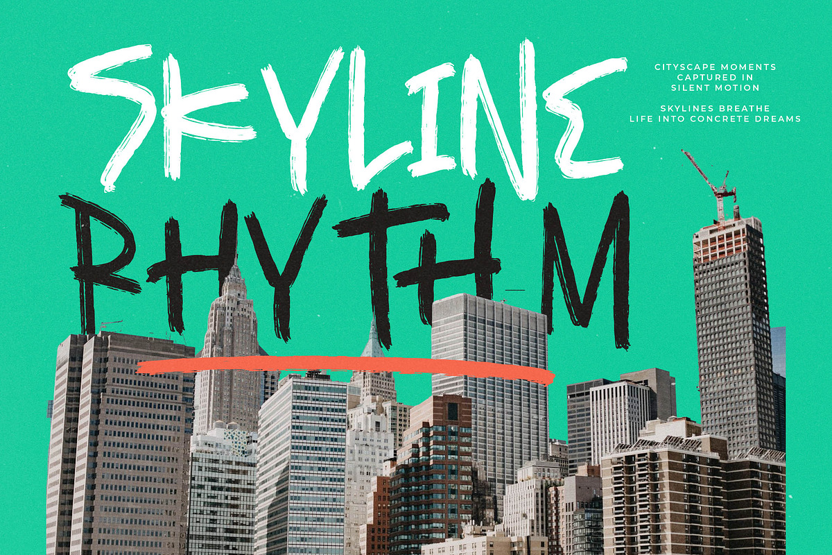 Asphalt Grunge Modern Handbrush Font, a Script Font by stylishtype.co (Photo 7 of 20)
