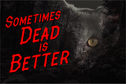 Spookhaus Horror Brush Font, a Font by Von Type Co (Thumbnail 5 of 9)
