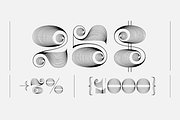 Fab Figures Big E, a Font by Letterwerk (Thumbnail 5 of 5)
