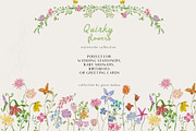 Hand-drawn quirky whimsy flowers, a Decorative Illustration by Grace Noboa Illustrations (Thumbnail 10 of 14)