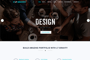 LT Gravity Onepage WordPress Theme