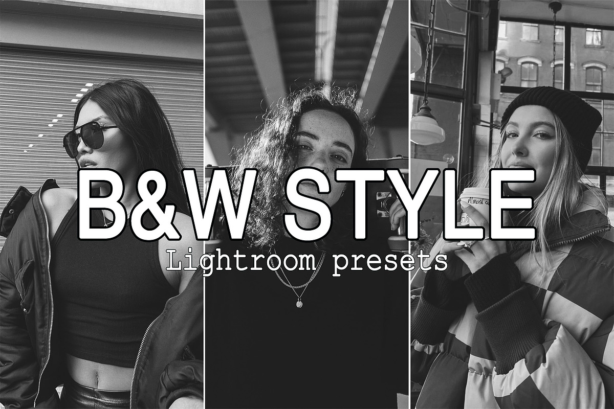 15 B&W Lightroom Photo Presets, a Preset Add-On by Presets by Yevhen (Photo 1 of 10)