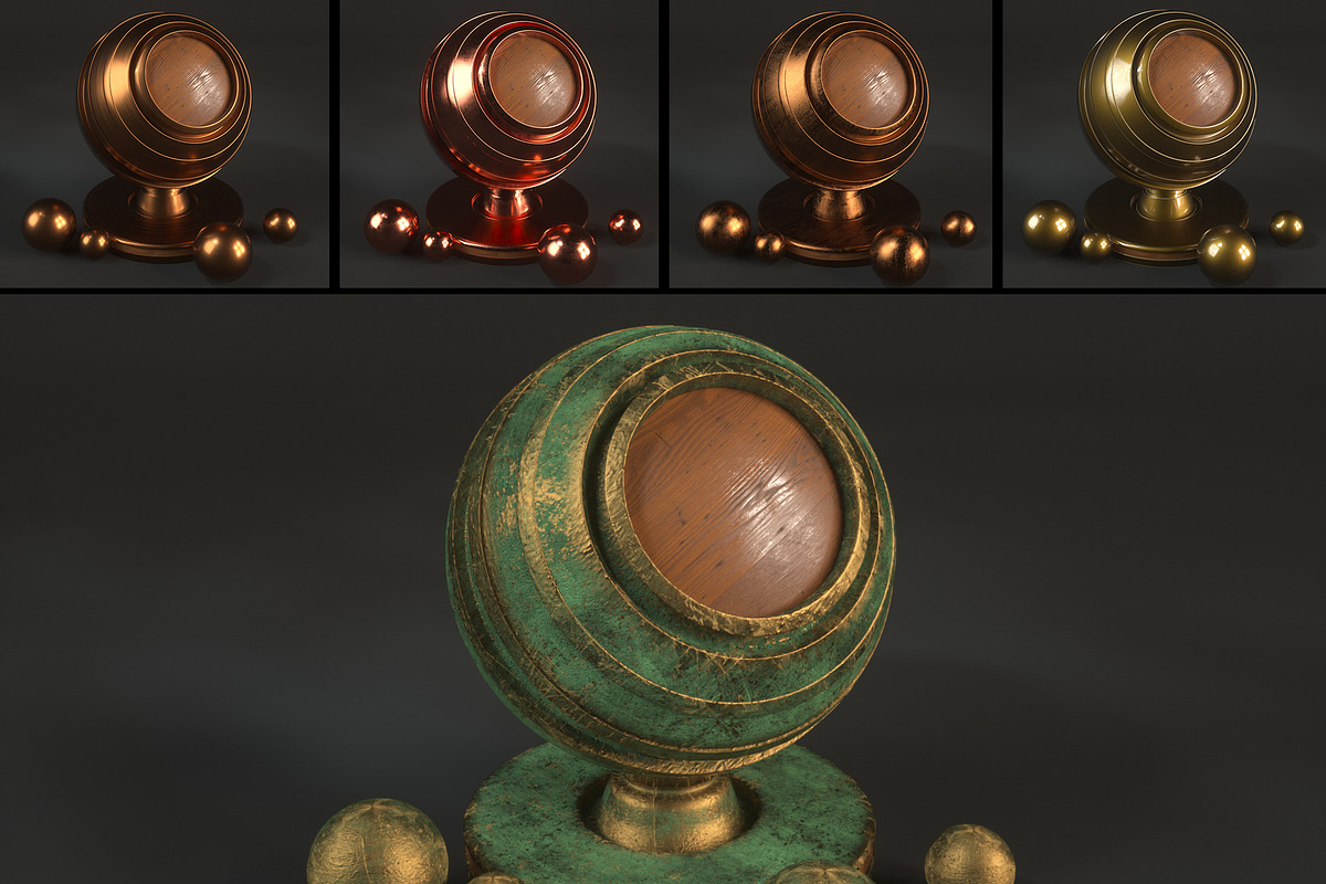 60 Metal Materials for C4d Octane, a Textures & Material 3D Model by 3DTreatment (Photo 4 of 88)