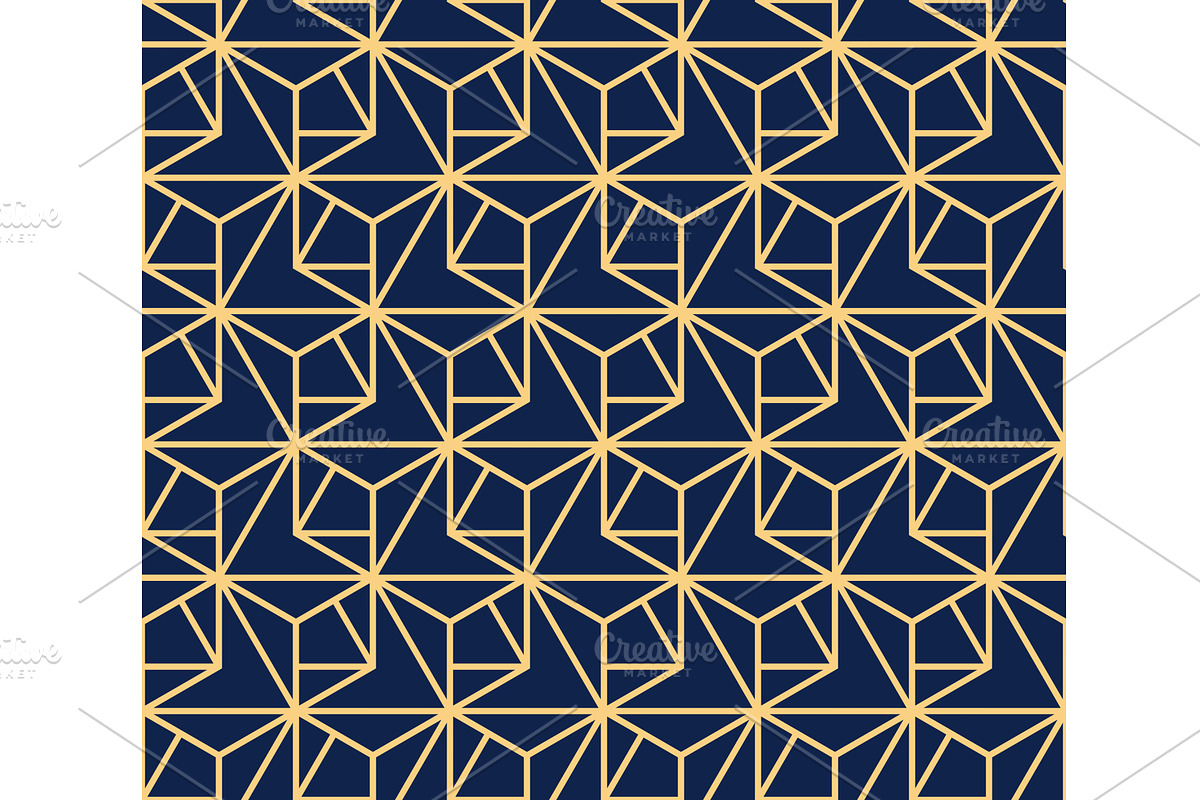 The geometric pattern with lines, a Pattern Graphic by RODINA (Photo 1 of 3)