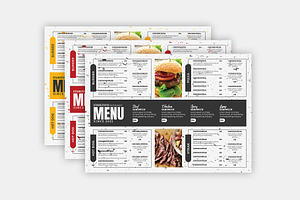Food Menu Template