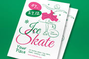 Ice Skating Flyer, a Flyer Template by graphicook (Thumbnail 2 of 3)