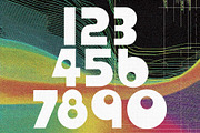 Analog Freak - 1980's Typeface, a Sans Serif Font by HipFonts (Thumbnail 3 of 8)