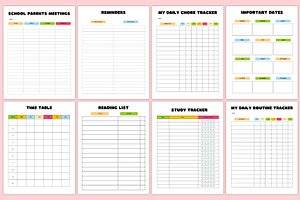 2024 Back To School Planner Canva