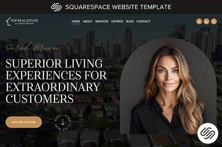 Squarespace Template Realtors