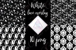 White Lace Clipart