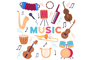 Musical instruments. Musical