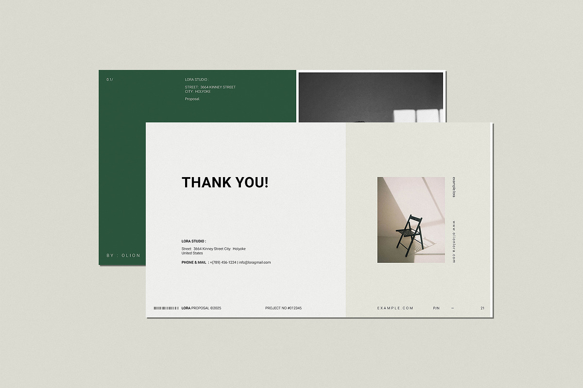 Minimal Proposal Presentation, a Presentation Template by Olion Lora (Photo 10 of 12)