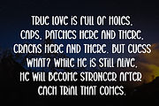 Creative Midnight | Script Font, a Script Font by Scratchones (Thumbnail 6 of 8)