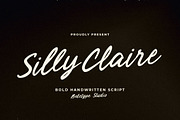 Silly Claire - Bold Handwritten, a Script Font by Bale Type (Thumbnail 10 of 10)