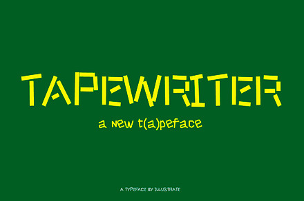 Tapewriter Font