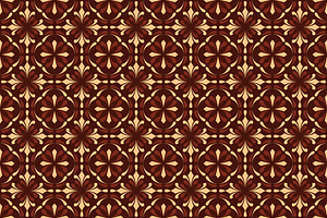 Vintage Classic Brown Batik Pattern, a Pattern Graphic by Mightyfire