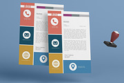 Modern Letterhead Template -CANVA, a Templates & Theme by iloveTemplate (Thumbnail 1 of 4)