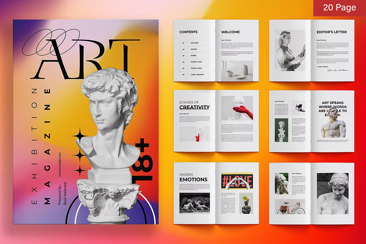 Magazine Bundle, a Magazine Template by ContestDesign (Photo 52 of 84)