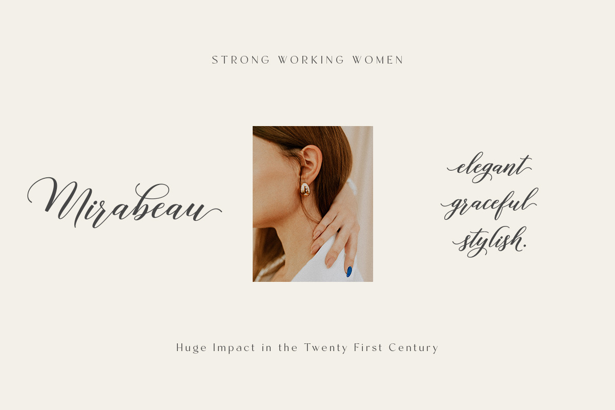 Bloesbury Script, a Script Font by Attract Studio (Photo 8 of 11)