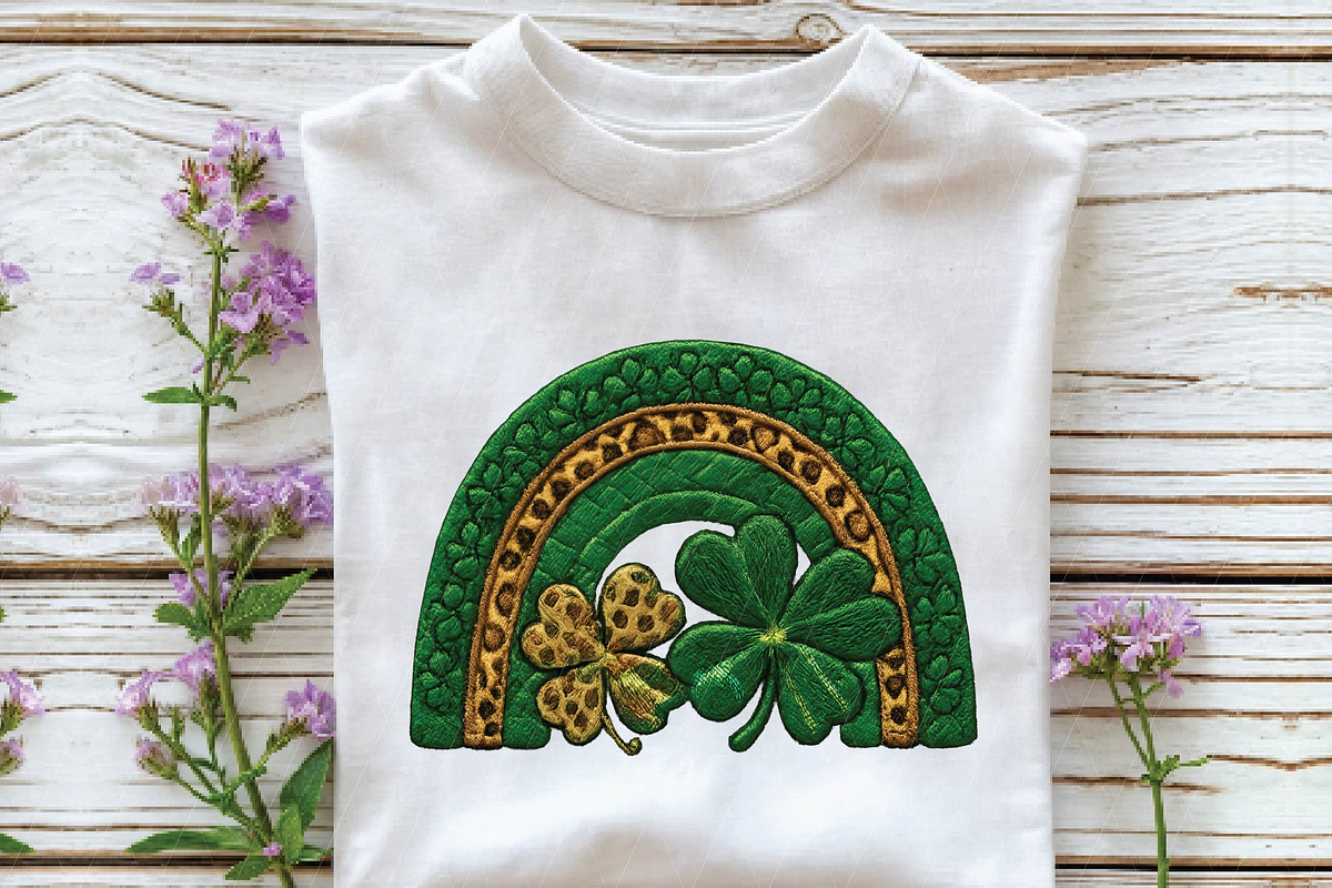 St Patrick's Day Rainbow Sublimation, an Illustration by DreamPrint404 (Photo 3 of 7)