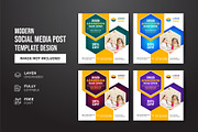 Social Media Post Template, a Social Media Template by gstudiovect21 (Thumbnail 54 of 72)