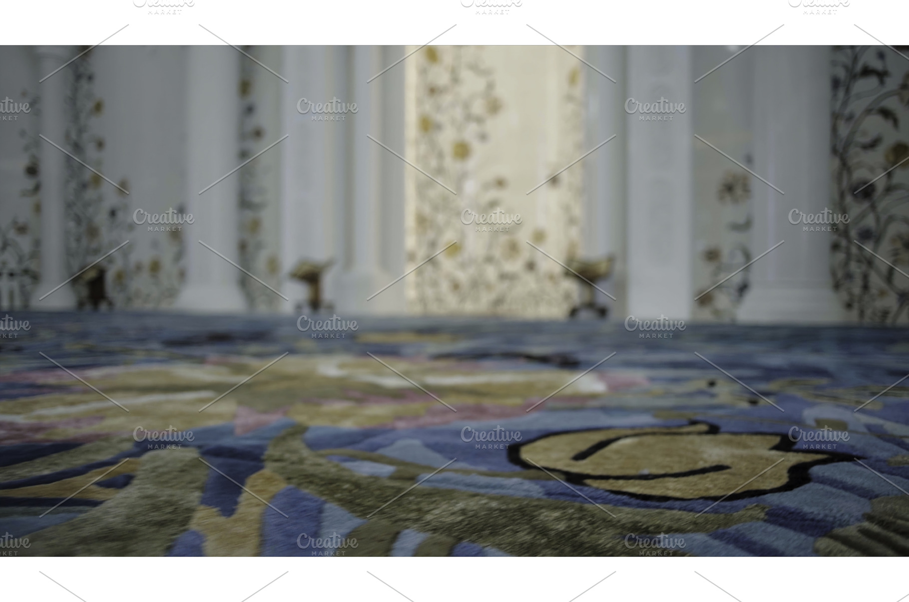 Close-up of beautiful modern carpet, a Person Photo by Media Whale Stock