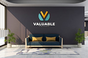 PSD Office Room Wall Logo Mockup, a Product Mockup by Ayy (Thumbnail 13 of 13)