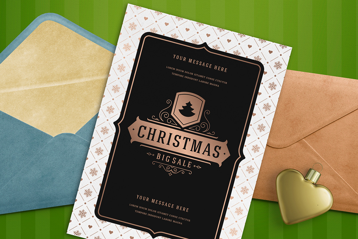 30 Christmas Sale Labels and Badges, a Branding & Logo Template by Vasya Kobelev (Photo 19 of 20)