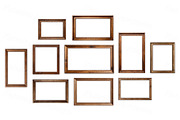 Realistic wooden frames bundle PNG, an Object Illustration by Bubert Art (Thumbnail 3 of 10)
