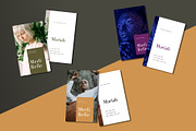 FASHION CARD NAME TEMPLATE, a Business Card Template by Meknya (Thumbnail 4 of 4)