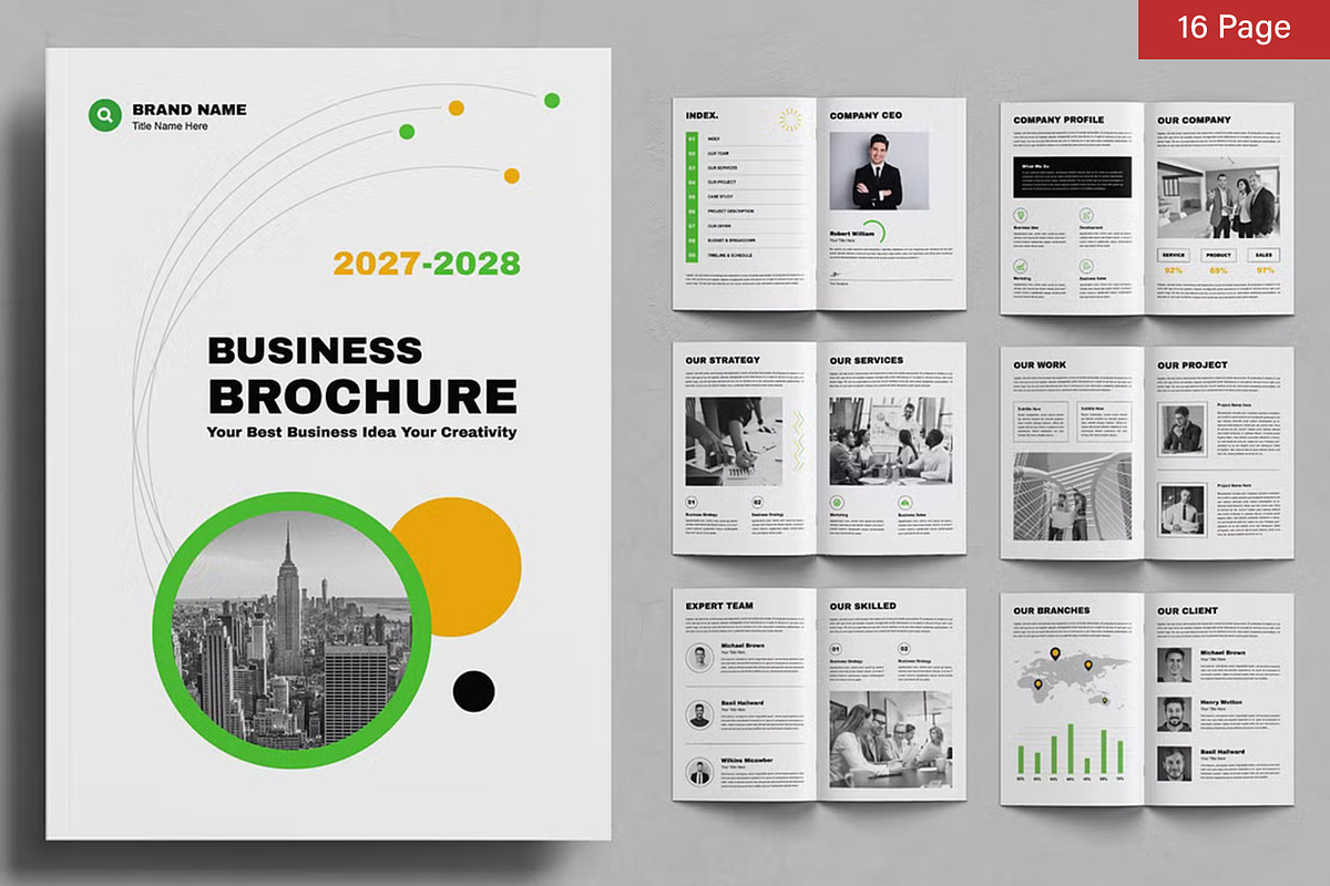 Brochure Bundle, a Brochure Template by ContestDesign (Photo 4 of 42)