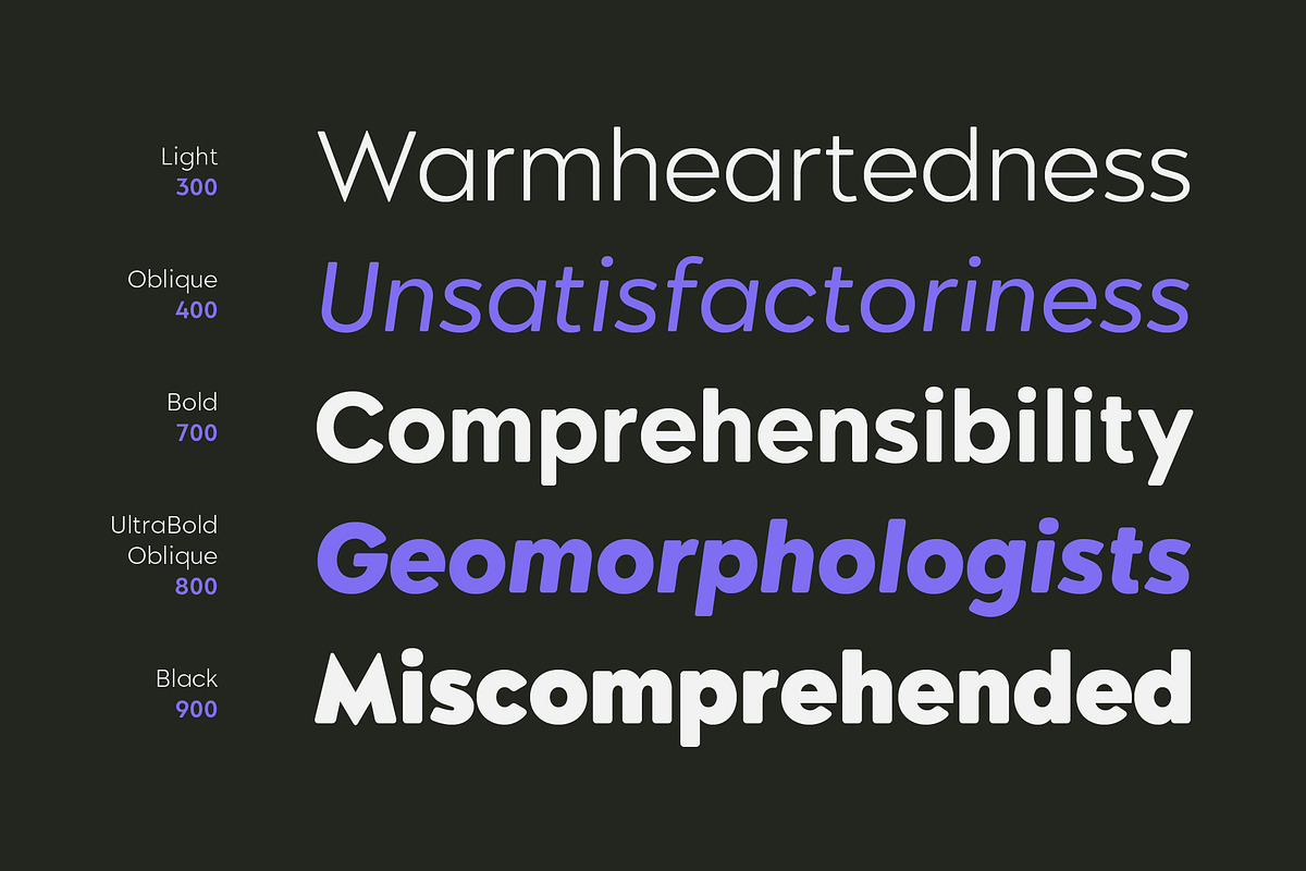 Morn Soft - Geometric Sans Serif, a Sans Serif Font by Wahyu & Sani Co. (Photo 8 of 10)