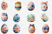 Whimsical Easter Egg Clipart, an Illustration by Designworld (Thumbnail 2 of 5)
