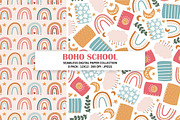Boho School Seamless Digital Pattern, a Pattern Graphic by Alanna Messina Design Co (Thumbnail 6 of 9)