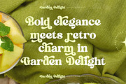 Garden Delight Modern Retro Serif, a Serif Font by timelesstype.co (Thumbnail 4 of 20)