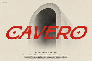 Cavero - High Contrast Serif Font