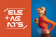 Arenka | Futuristic Font | Y2k Font, a Sans Serif Font by WhymoreArt (Thumbnail 7 of 10)