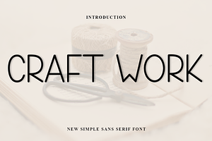 Craft Work
