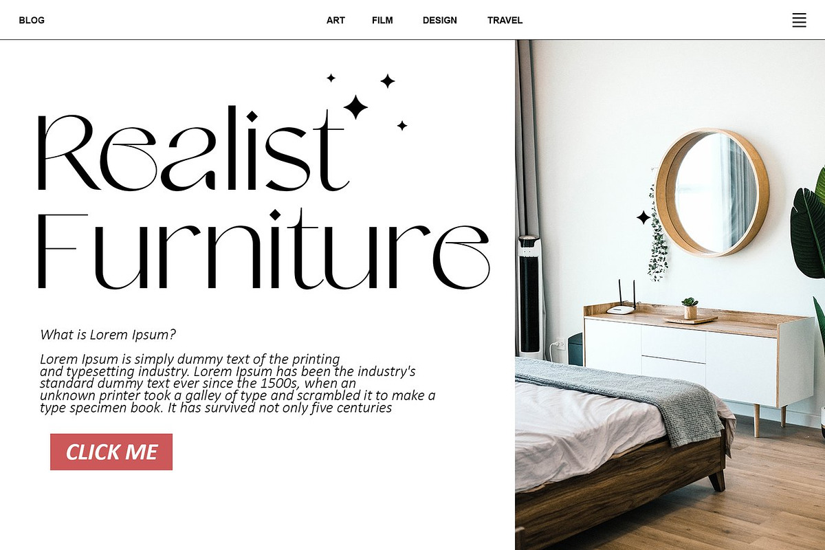 Glamour - Elegant Display Font, a Sans Serif Font by Luna Shop (Photo 9 of 9)