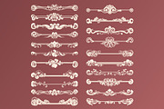 57 Art Nouveau Separators, a Decorative Illustration by Stanislav Kharchevskyi (Thumbnail 2 of 4)